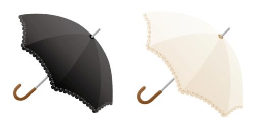 日傘は100均でも大丈夫 選び方のポイントや色は黒か白どちらがいいか解説
